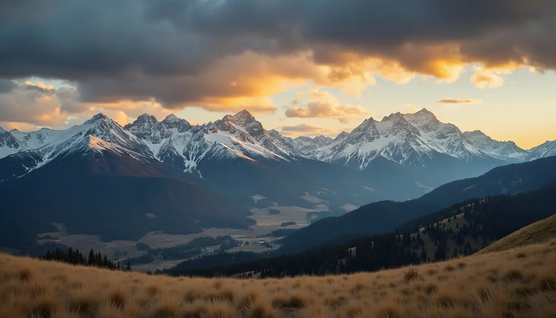 Montana mountains landscape